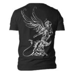 Διάολος μεταμόρφωση Αγγέλου tribal στυλ Tshirt - Image 2