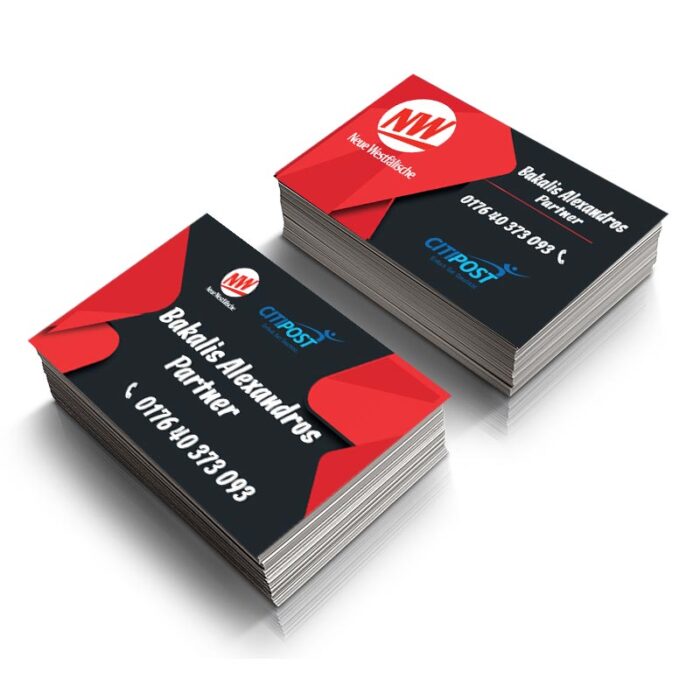 Γερμανικές Επαγγελματικές Κάρτες Bakalis Alexandros - Image 1