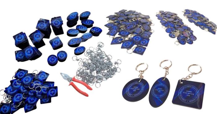 Εκτύπωση Μπρελόκ Παραγωγή 400 τεμάχια - Image 3