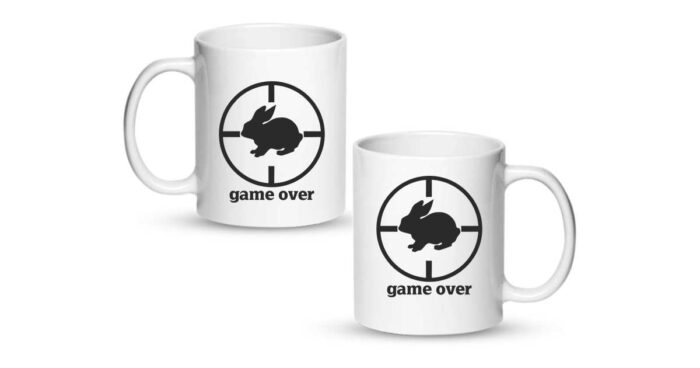 Κουνέλι Game Over Κούπα - Image 2