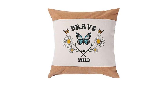 Μαξιλάρι Λινό με φελλό 40x40 - Image 2