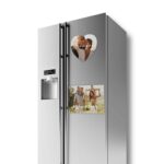 Παζλ Μαγνήτης για ψυγείο σε Καρδιά ή Ορθογώνιο