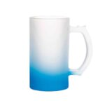 Κόκκινο Frosted Ποτήρι μπύρας με το Σχέδιο σας - Image 5