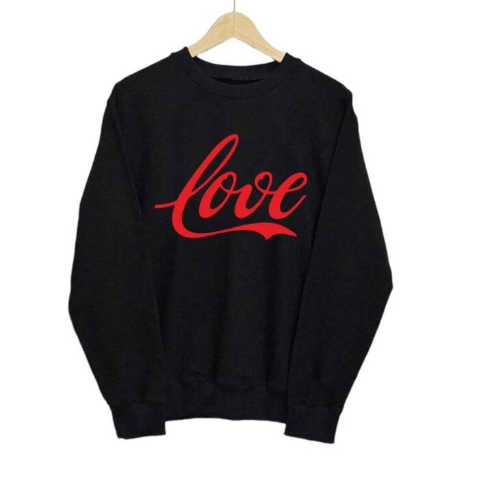 Love Φούτερ χωρίς κουκούλα - Image 1