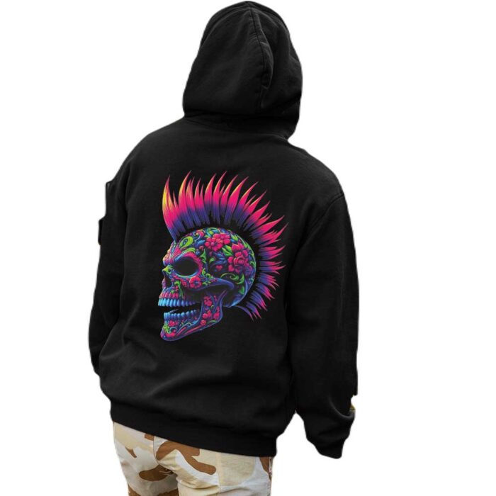 Mohican Colors φούτερ με κουκούλα - Image 1