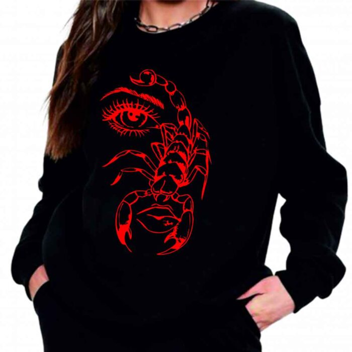 Σκορπιός Φούτερ χωρίς κουκούλα - Image 3