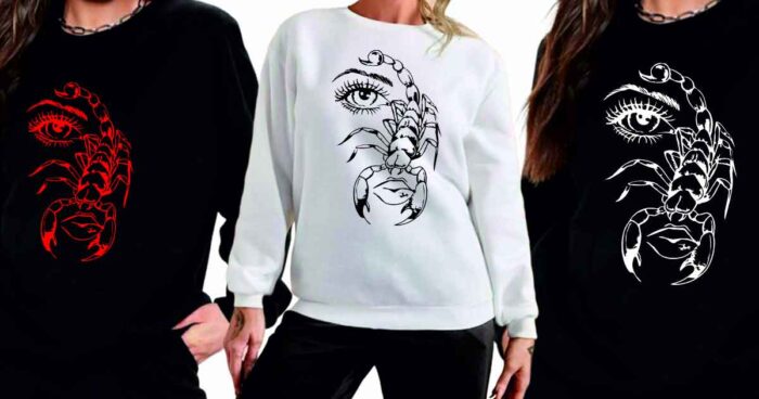 Σκορπιός Φούτερ χωρίς κουκούλα - Image 6