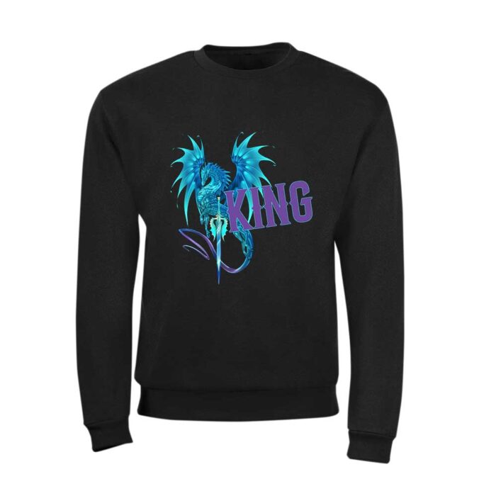 Dragon King Φούτερ χωρίς κουκούλα - Image 1