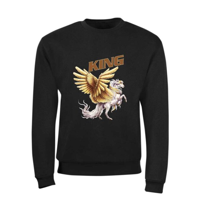 Pegasus King Φούτερ χωρίς κουκούλα - Image 1
