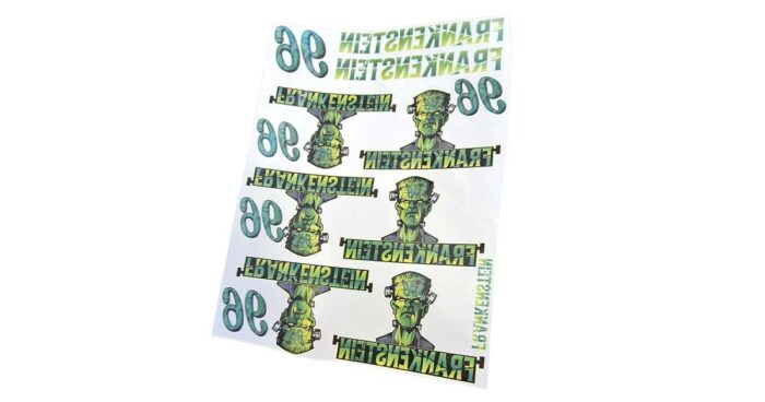 Τατουάζ νερού σώματος σχέδιo Frankenstein Drift - Image 2