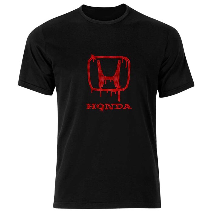 T-shirt με Strass Honda Car - Image 1