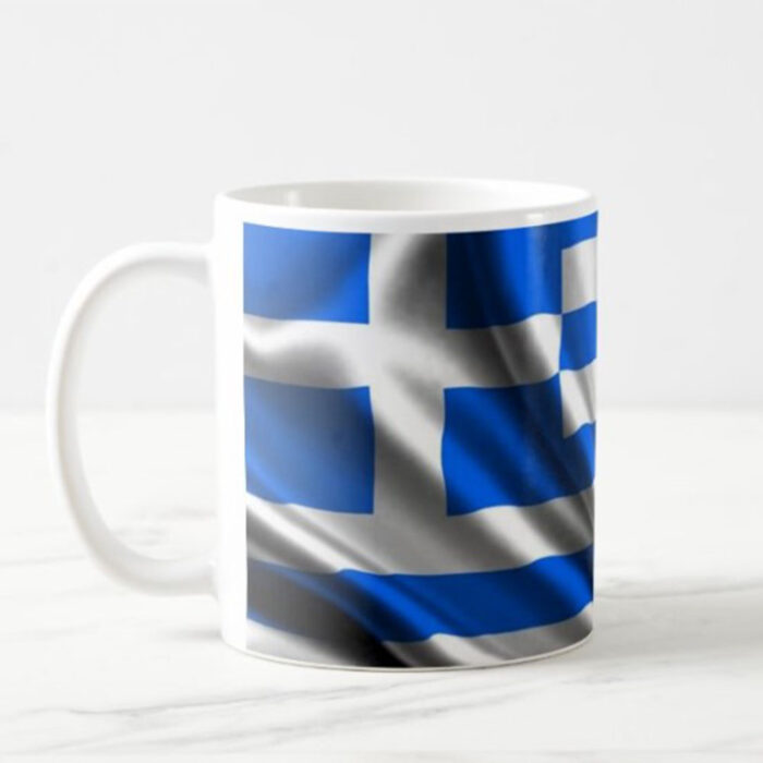 Ελληνική σημαία Κούπα - Image 1