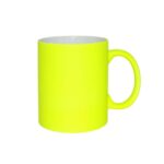 Κούπα Fluo Matt Κίτρινη με Εκτύπωση