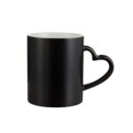 Μαγική Κούπα Matt με Χερούλι Καρδιά με Εκτύπωση