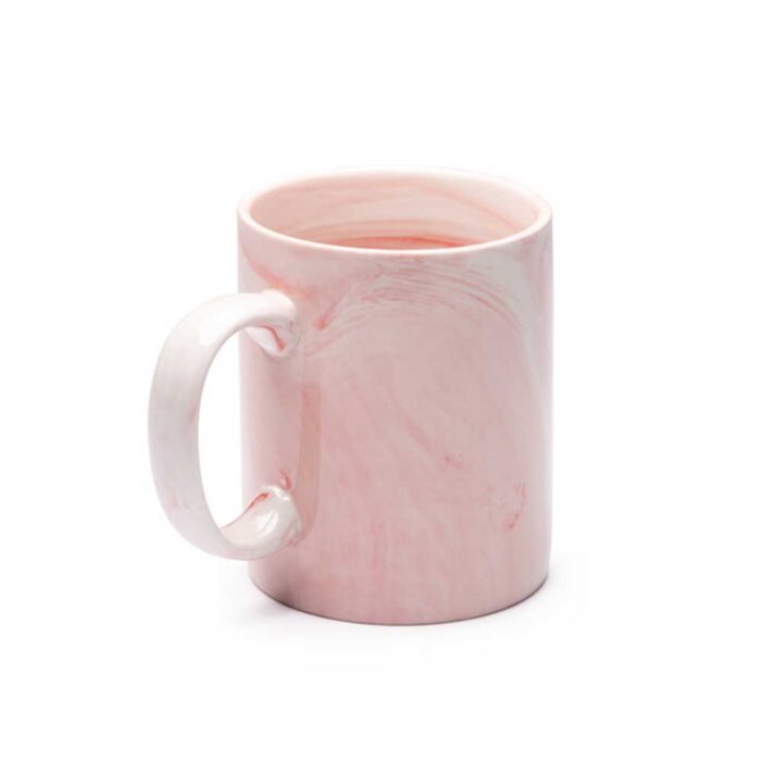Κούπα Ροζ Μάρμαρο με το δικό σου σχέδιο - Image 1