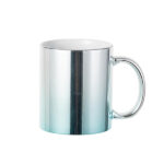 Κούπα Mirror Ασημί Μπλέ με το δικό σου σχέδιο