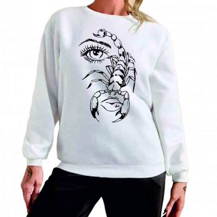 Σκορπιός Φούτερ χωρίς κουκούλα - Image 2