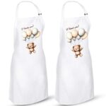 Ποδιά Ο Νονός μου Η Νονά μου με Όνομα αρκουδάκι Σετ