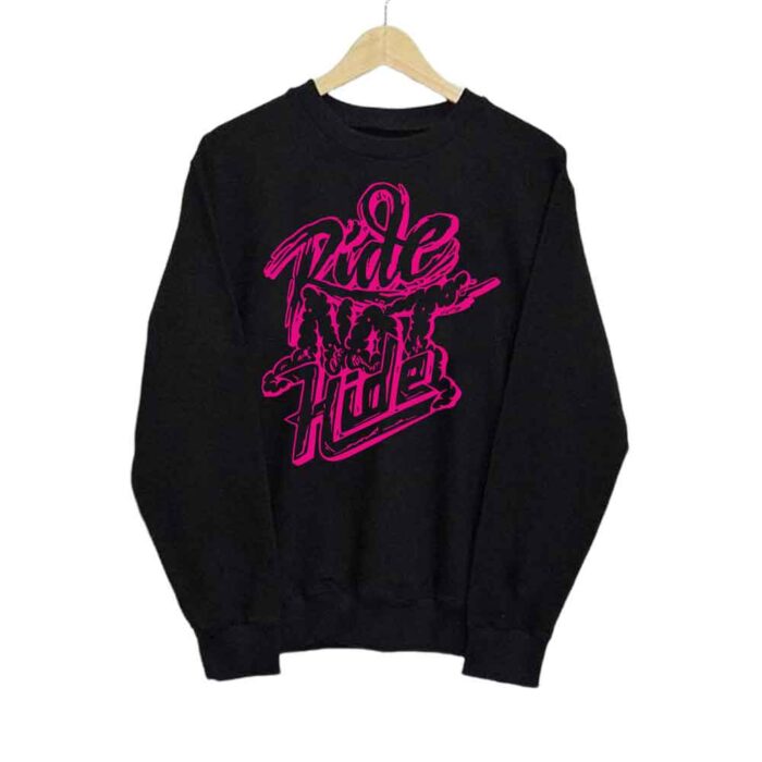 Ride not hide Φούτερ χωρίς κουκούλα - Image 3