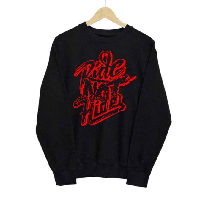 Ride not hide Φούτερ χωρίς κουκούλα - Image 4