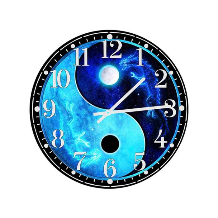 Yin Yang Ρολόι Τοίχου 20cm - Image 1