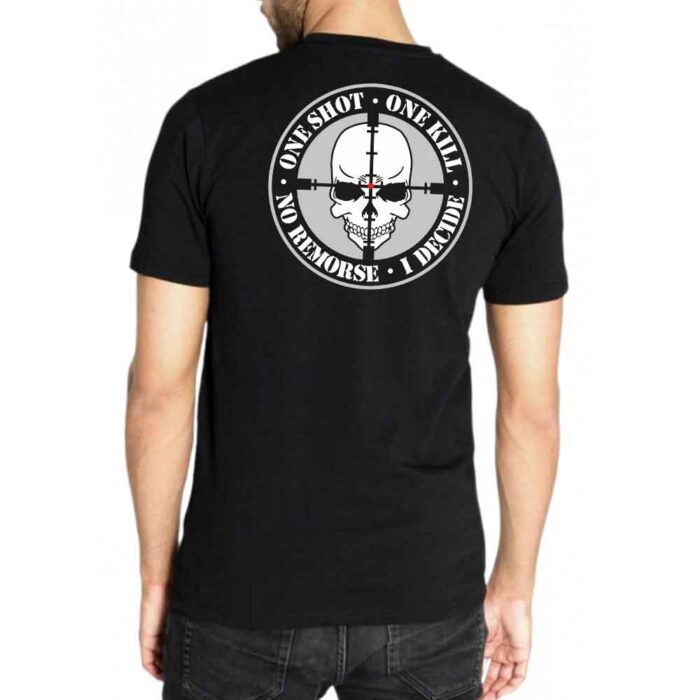 Νεκροκεφαλή Ελληνική σημαία T-shirt - Image 19