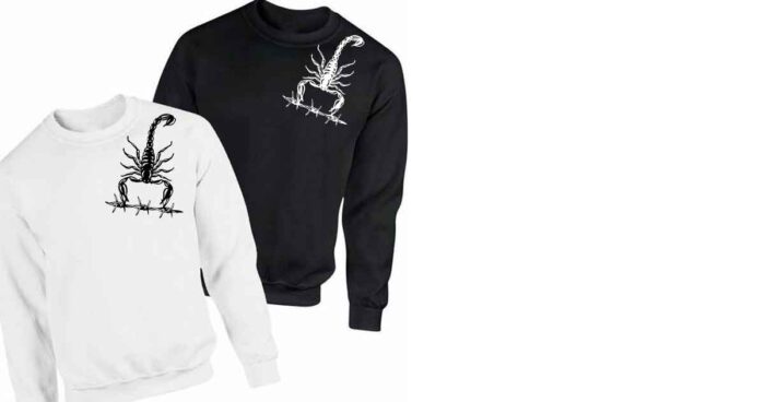 Tribal Σκορπιός Φούτερ χωρίς κουκούλα - Image 5