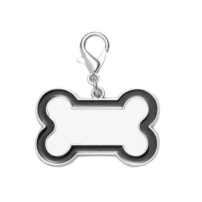 Ταυτότητα Ροζ σχέδιο Κόκκαλο με εκτύπωση το σχέδιο σας 3x4.5cm - Image 4