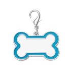 Ταυτότητα Ροζ σχέδιο Κόκκαλο με εκτύπωση το σχέδιο σας 3x4.5cm - Image 3