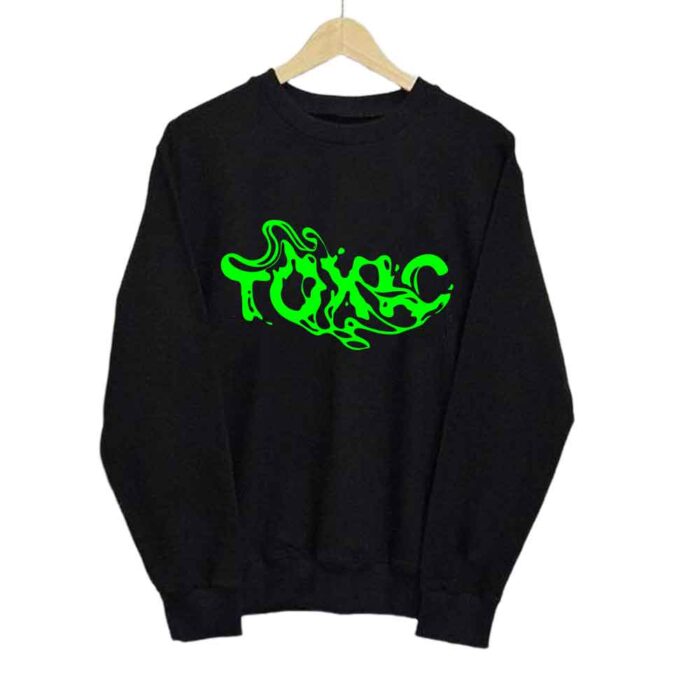 Toxic Φούτερ χωρίς κουκούλα - Image 3