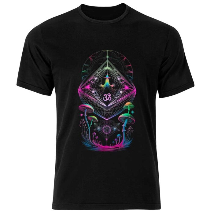Mushroom Om Tshirt - Image 1