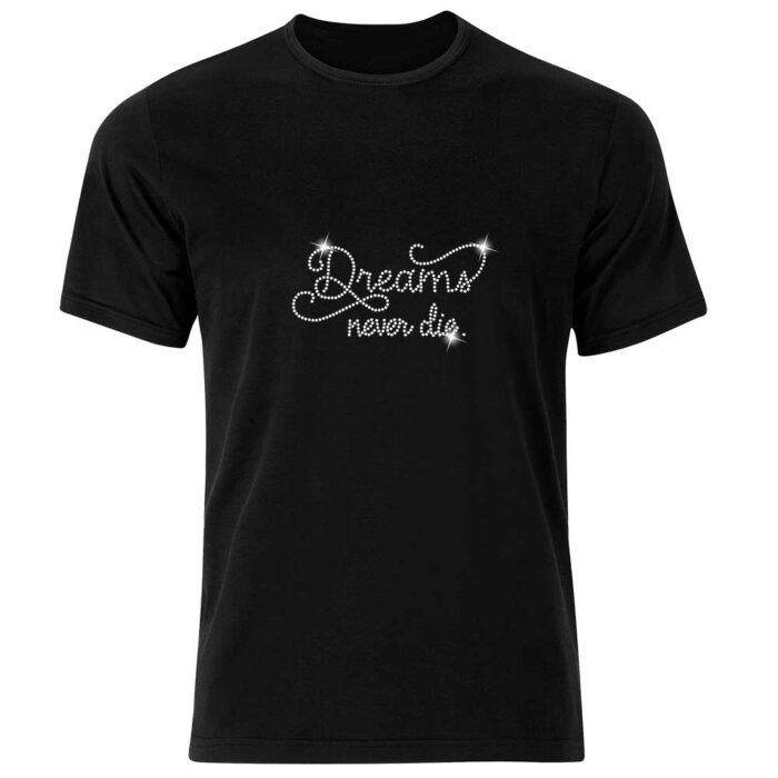 T-shirt με Strass Dreams Never Die - Image 1