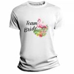 Team Bride flamingo Tshirt