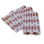 Τατουαζ νερού σώματος σχέδιο μπουκάλι Tabasco με φλόγες