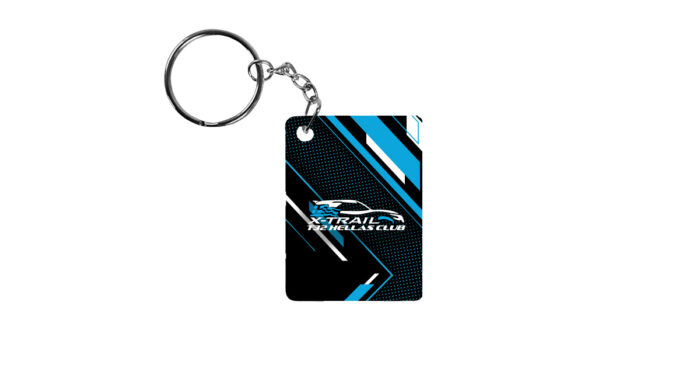 X trail Nissan Μπρελόκ τετράγωνο - Image 2